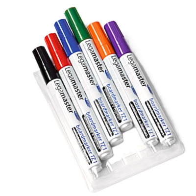 Boardmarkets 6 pcs in set (black. red. green, blue,orange, purple)